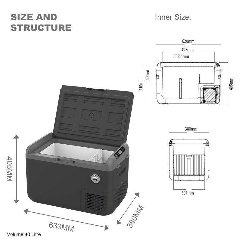 40L压缩机-尺寸及结构