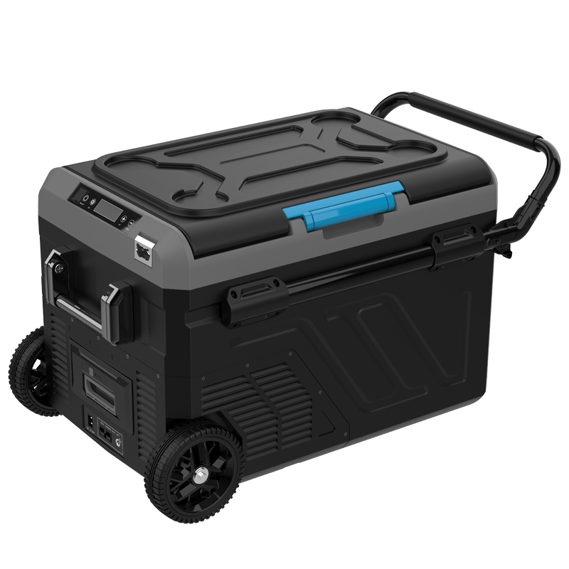 C053-040 dual temperature compressor car fridge 25L/35L dual zone SKU